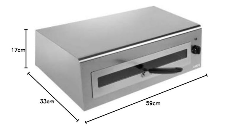 GLEN GLEN Electric Tandoor and Grill 1100 watt Stainless Steel Body with 2 Year Warranty SA5014 SA5014XL  - Image 2
