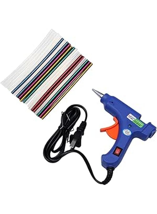 High Temperature 20W Hot Melt Glue Gun Kit with Glue Sticks for Crafts Home Repair - Image 1