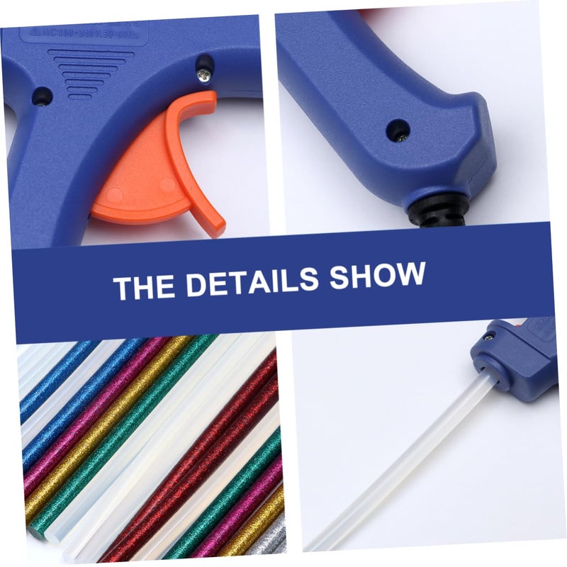 High Temperature 20W Hot Melt Glue Gun Kit with Glue Sticks for Crafts Home Repair - Image 4