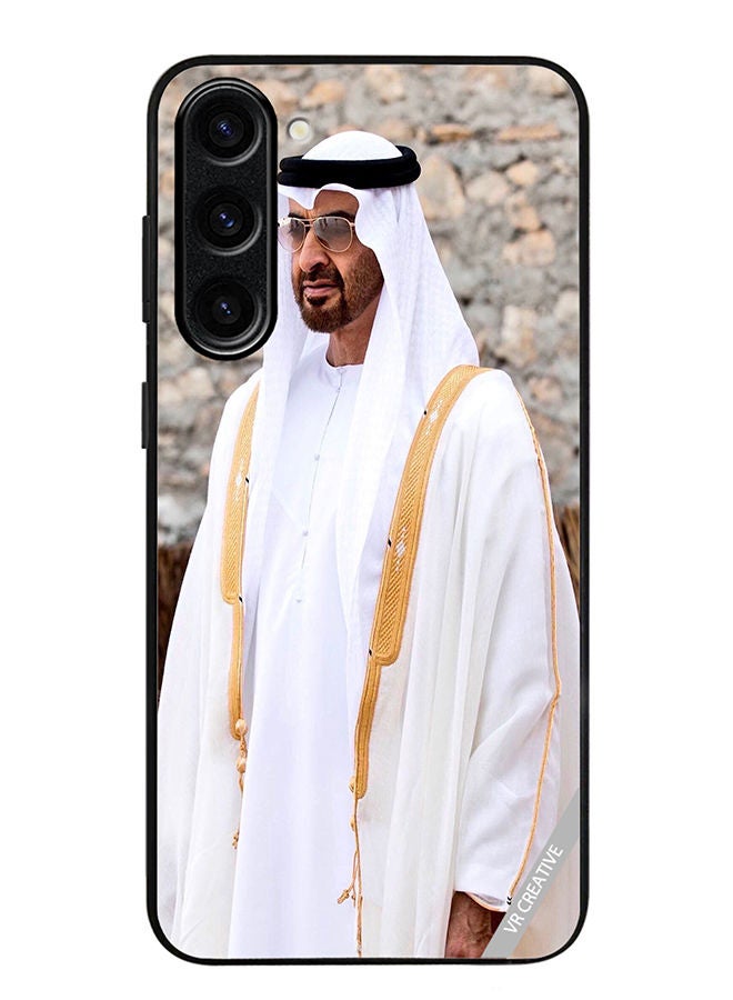 VR CREATIVE Protective Case Cover For Samsung Galaxy S23 Plus Sheikh Mohamed Bin Zayed Al Nahyan Design Multicolour - Image 1