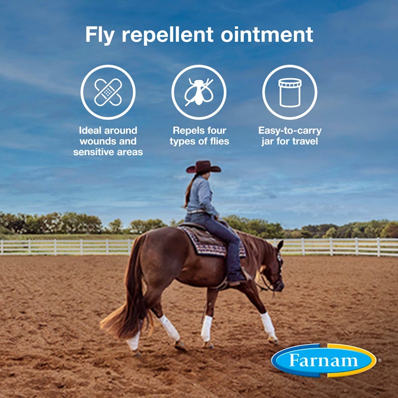 Farnam Swat Fly Repellent Ointment for Wounds, Sores, Scratches and Abrasions, 7 oz - Image 3
