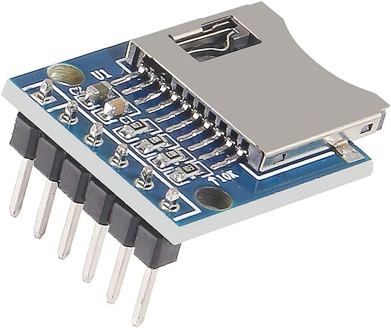 UMLIFE محول قارئ بطاقة Micro SD SDHC TF مع شريحة تحويل مستوى واجهة SPI متوافق مع Arduino Raspberry PI 10 قطع - Image 5