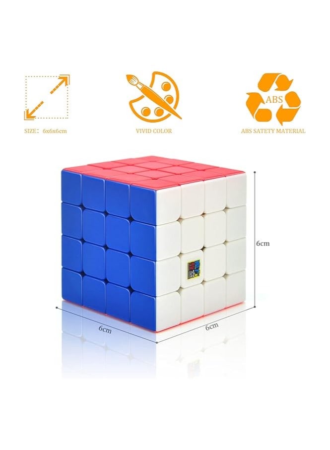 CYYSFIVQZ Moyu Meilong 4x4 Speed Cube 3D Puzzles Cube, MFJS MEILONG 4x4x4 Magnetic Speed Cube Educational Gifts for Kids  - Image 2