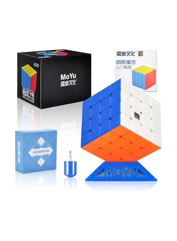 CYYSFIVQZ Moyu Meilong 4x4 Speed Cube 3D Puzzles Cube, MFJS MEILONG 4x4x4 Magnetic Speed Cube Educational Gifts for Kids  - Image 1
