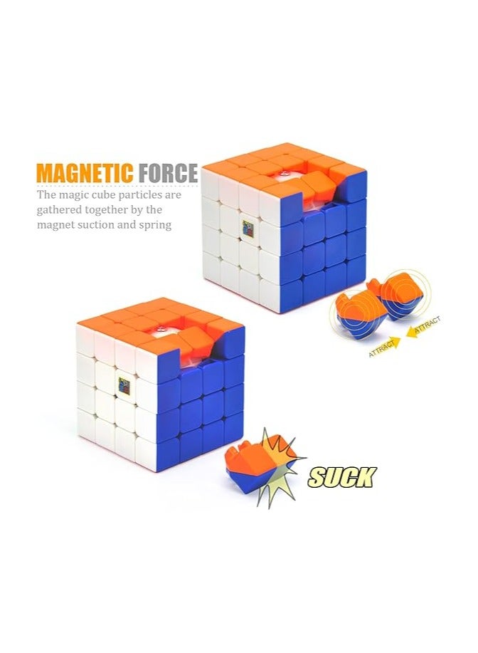 CYYSFIVQZ Moyu Meilong 4x4 Speed Cube 3D Puzzles Cube, MFJS MEILONG 4x4x4 Magnetic Speed Cube Educational Gifts for Kids  - Image 5