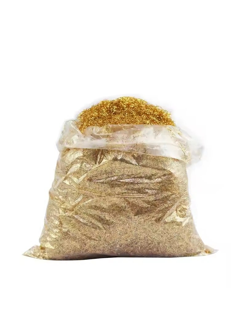 75g/ bag gold foil filament, used for decorative arts crafts furniture painting B gold filament imitation gold foil filament - Image 1