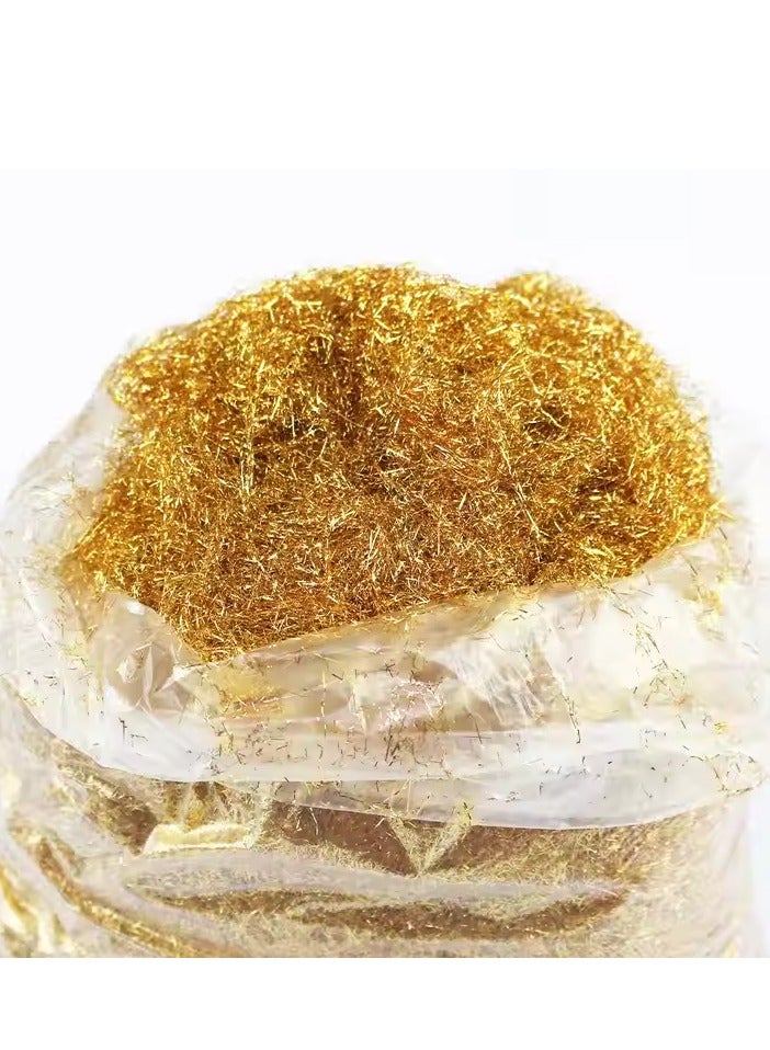 75g/ bag gold foil filament, used for decorative arts crafts furniture painting B gold filament imitation gold foil filament - Image 2