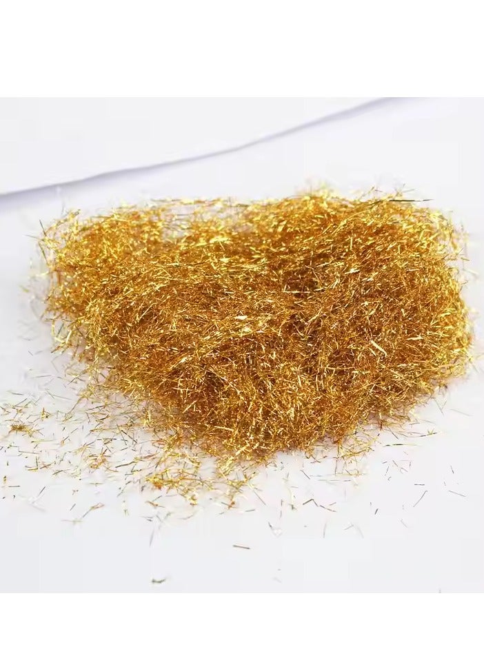 75g/ bag gold foil filament, used for decorative arts crafts furniture painting B gold filament imitation gold foil filament - Image 4