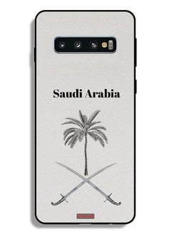 Tolwak Samsung Galaxy S10 Plus Protective Case Cover Kingdom Of Saudi Arabia Sign Art  - Image 2