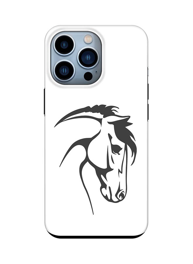 Tough Pro Series Case for Apple iPhone 14 Pro Dual Layer hybrid PC & TPU Customized Mobile Cover Shield with inner TPU protection Matte Finish - ArabStallion