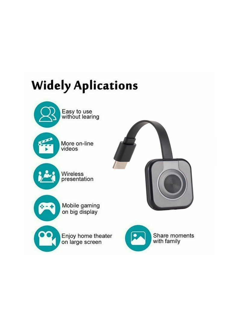 Wireless WiFi Projector Audio Video Transmitter Receiver HDMI-compatible Phone PC TV Monitor Mirroring Screen Display Adapter - Image 3