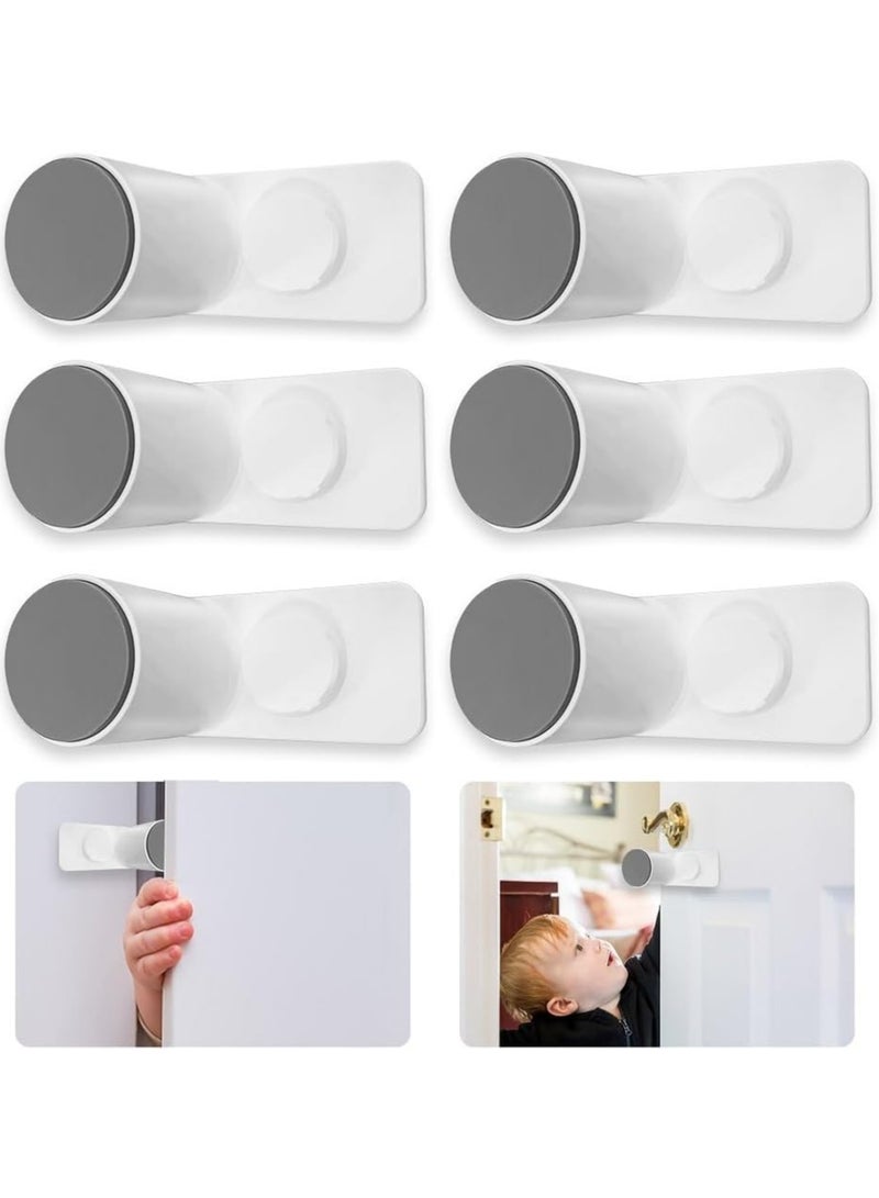 إسكدنيا 6 قطع من حماية إصبع الطفل من الخدش ، ودفعة باب الطفل ، وحماية إصبع الطفل من الإصطدام ، ودفعة باب للأطفال من الطرق أو الإصطدام العنيف للأطفال. - Image 1