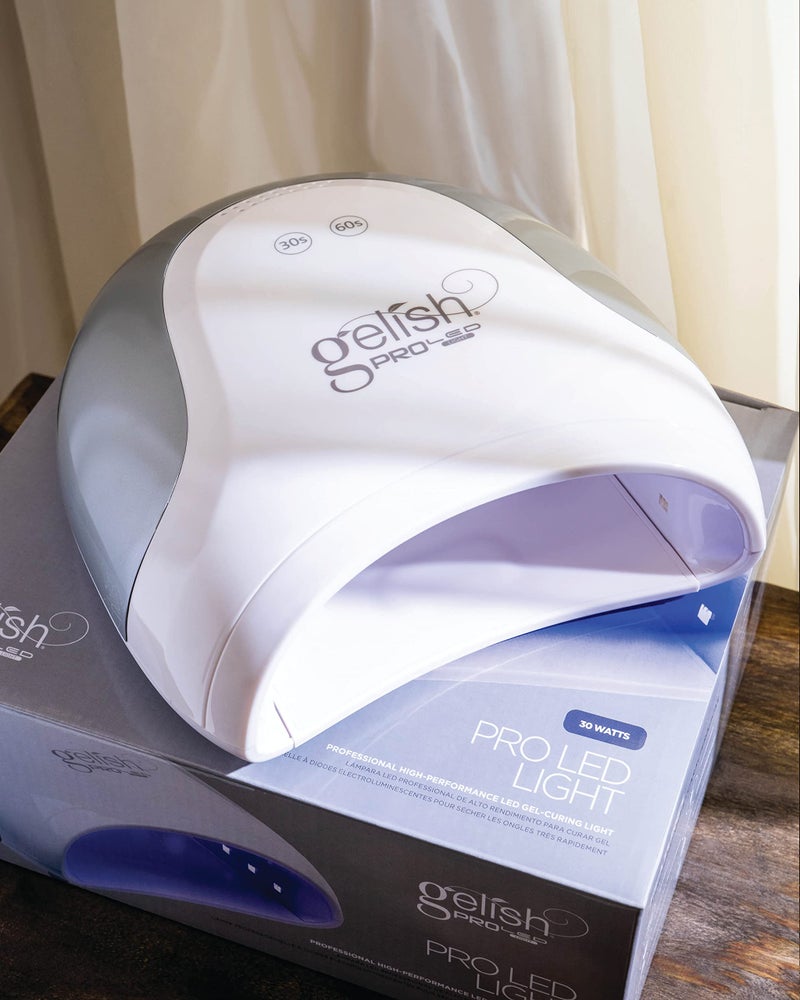 Gelish Pro LED Light â€“ Professional Gel Nail Lamp, Fast Drying Nail Dryer, Compact & Portable UV/LED Light for Home & Salon Use, Pedicure-Friendly, No Bulb Replacement Needed. - Image 5