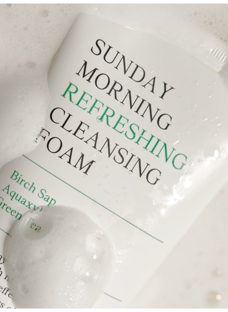 AXIS-Y Sunday Morning Refreshing Cleansing Foam | Gentle Deep Cleanser for Balanced, Glowing Skin - Image 4