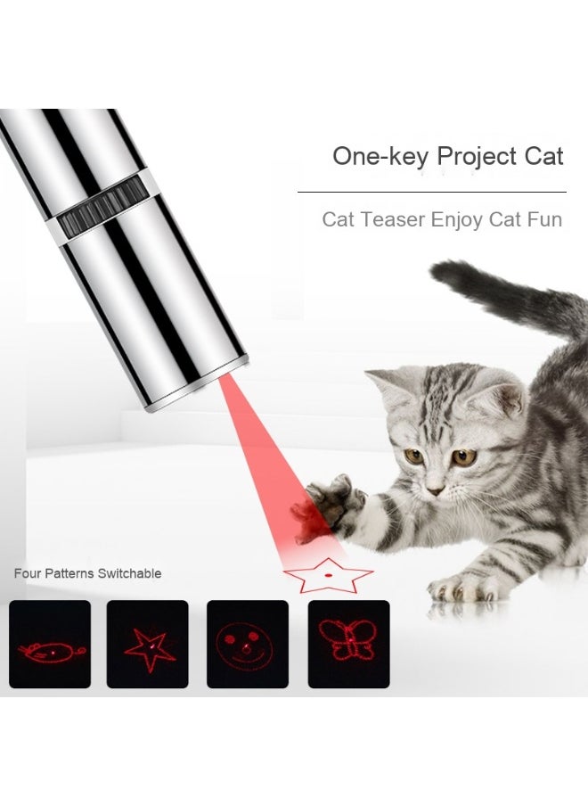 NIBEMINENT - USB Laser Cat Toy with Multiple Patterns - A New Choice for Pet Playtime - Image 1