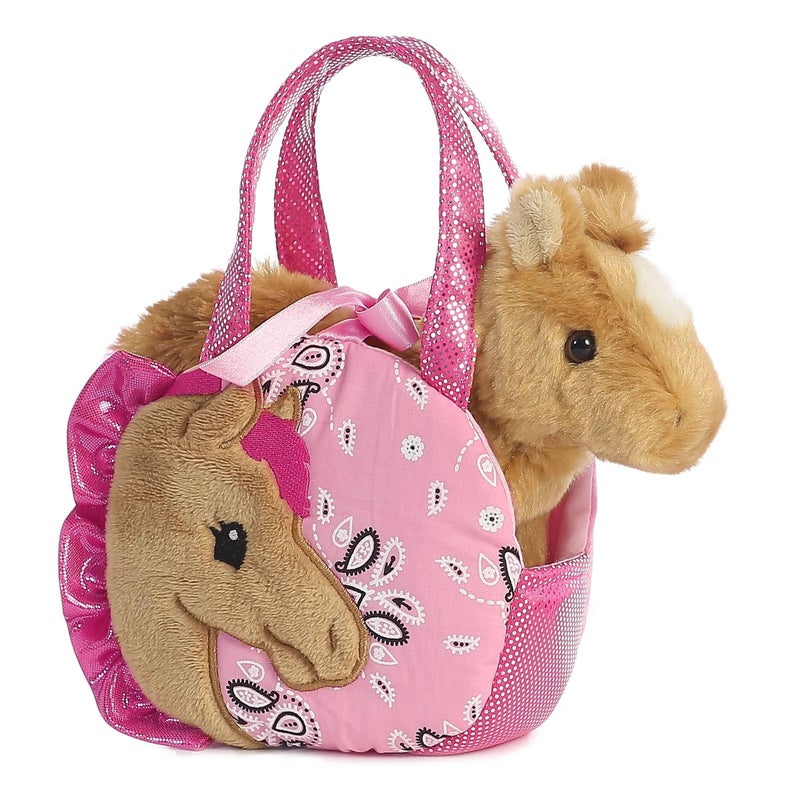 Aurora World Fancy Pals Pretty Pony Pet Carrier Pink 55 - Image 2