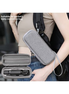 Generic Bkano Is Suitable For DJI Pocket3 Gimbal Camera Bag Cosmetics Bag Portable Clutch Bag Hard Shell Box-Color:Pocket3 Gray Clutch Bag-Size:About 21*9*6.5cm  - Image 1