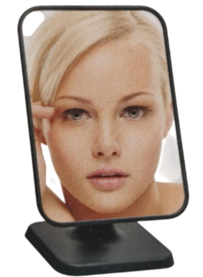 تيتانيا مراية مكياج قائمة تثبت على سطح الطاولة اسود . - Image 2