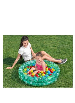Bestway Bestway 2-Ring Ball Pit Play Pool with balls 91cm x 20cm + 50 balls - No:51141  - Image 4