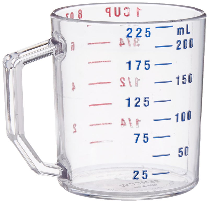 Cambro Measure Cup 1 Cup Clear (25MCCW135) - Image 2