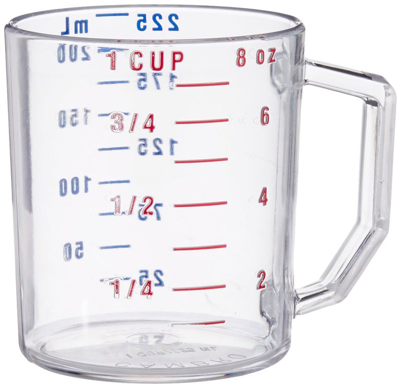 Cambro Measure Cup 1 Cup Clear (25MCCW135) - Image 1