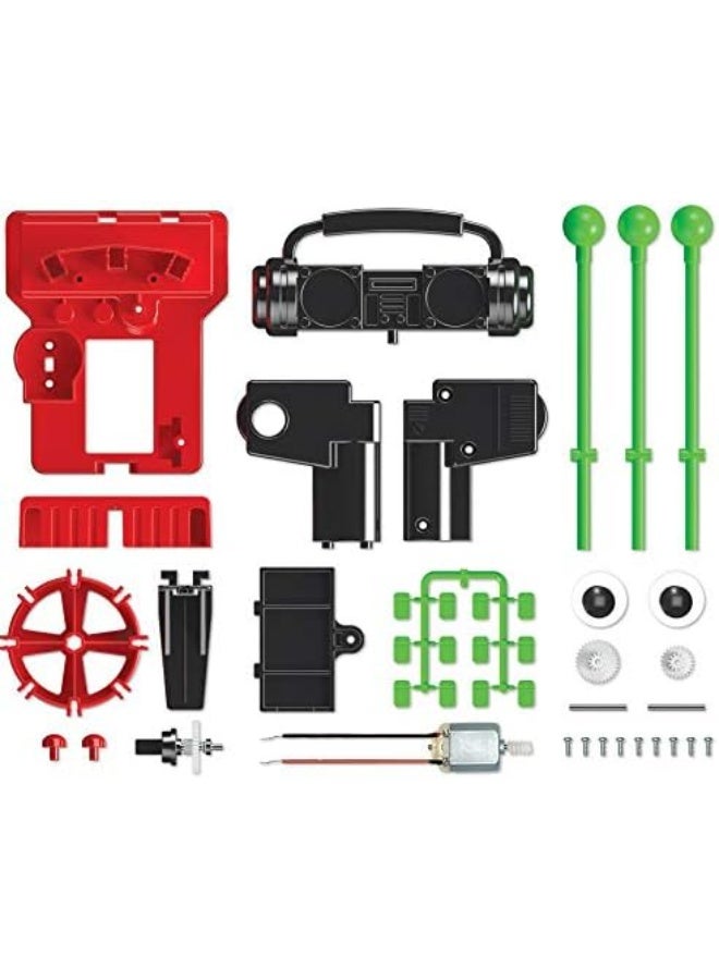 4M KidzRobotix Drummer Robot – Build a Percussion-Playing Robot with Motor – DIY Educational STEM Kit for Kids Ages 8+ – Learn Engineering, Motion & Rhythm |  00-03442 - Image 3