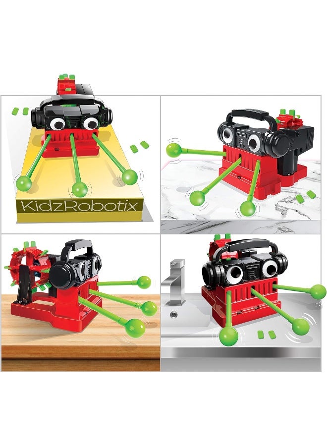 4M KidzRobotix Drummer Robot – Build a Percussion-Playing Robot with Motor – DIY Educational STEM Kit for Kids Ages 8+ – Learn Engineering, Motion & Rhythm |  00-03442 - Image 2