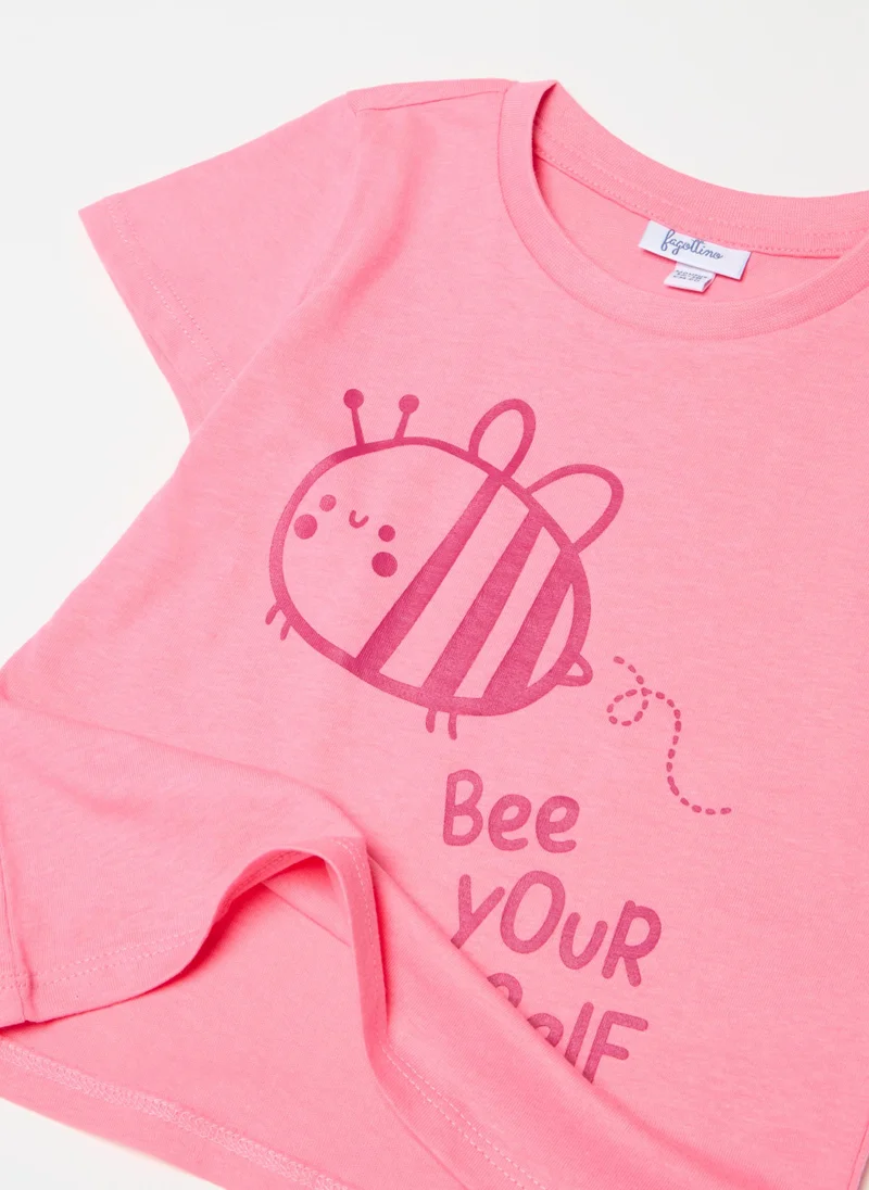 Ovs Printed cotton T-shirt