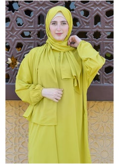 DAMAS COLLECTION P101-umrah essentials Jilbab for women with tow style Skirt or Trouser -4 piece Prayer Clothes for Muslim Women-Islamic Abaya Dress Outfit maxi with scarf and small bag- Modest suit Women  - Image 2