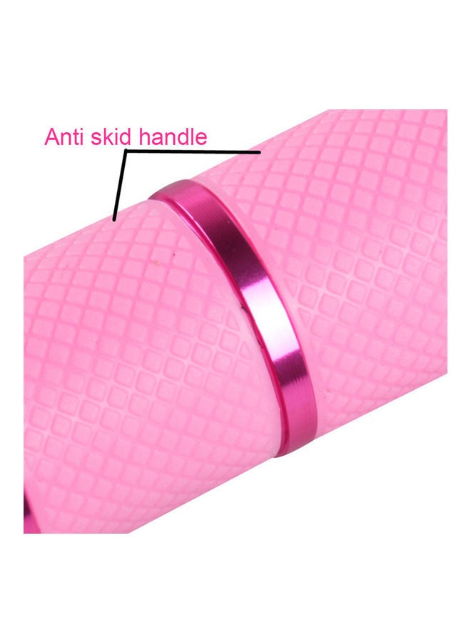 NIBEMINENT Mini Flash Light For LED UV Gel Curing Nail Dryer Pink 9.1*2.1*2.1cm - Image 4