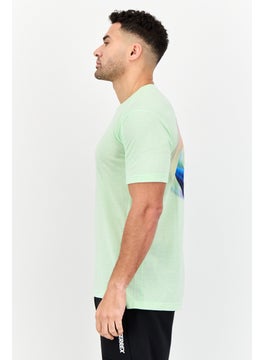 Adidas Men Sportswear Fit Short Sleeve Yoga T-Shirt, Mint Green  - Image 2