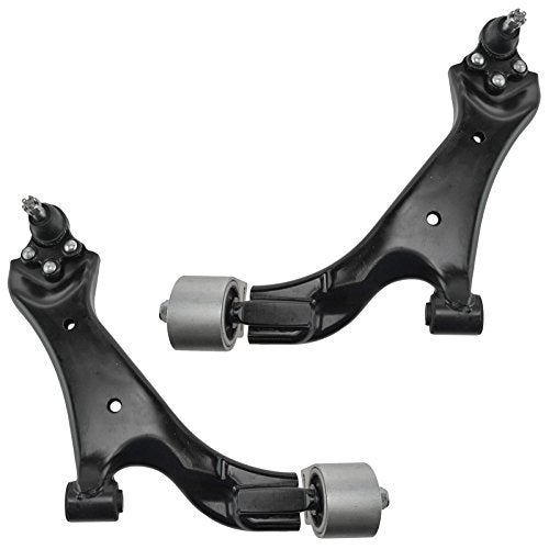 TRQ Front Lower Control Arm with Ball Joint Set Compatible with 2012-2015 Chevrolet Captiva Sport 2008-2010 Saturn Vue 2007-2009 Suzuki XL-7 - Image 1