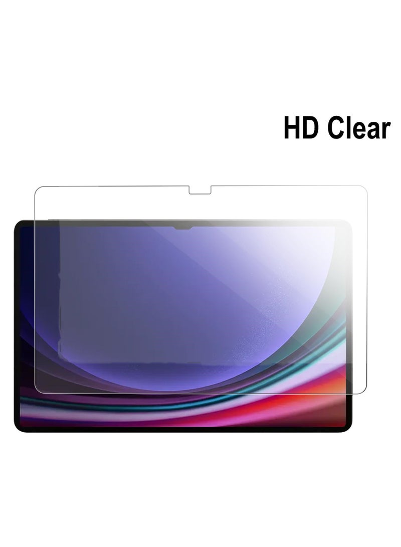 DUSALA Tempered Glass Screen Protector for Samsung Galaxy Tab S9 FE Plus 12.4inch 9H Hardness HD Anti-Scratch Tempered Glass Film Bubble Free High Touch Sensitivity Screen Protector - Image 1