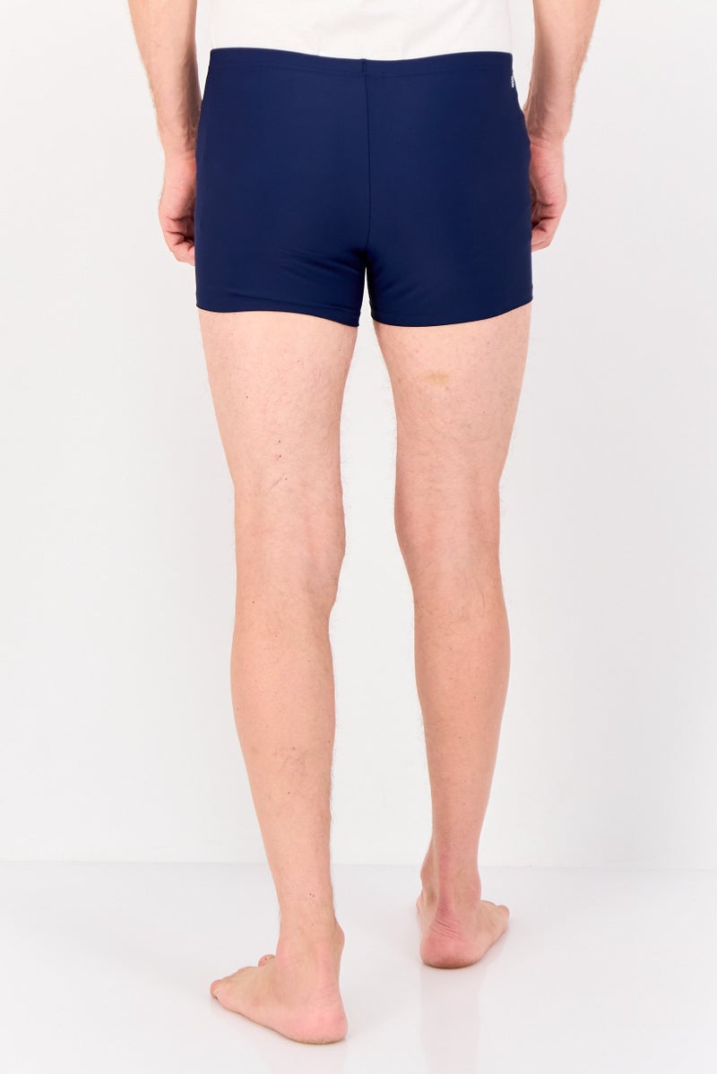 Adidas Men Brand Logo Swim Trunks, Navy  - Image 3