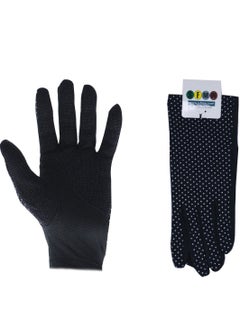 SFMW Pair Women Sun Protective UV Protection Summer Sunblock Touchscreen Gloves for Driving Riding  - Image 1