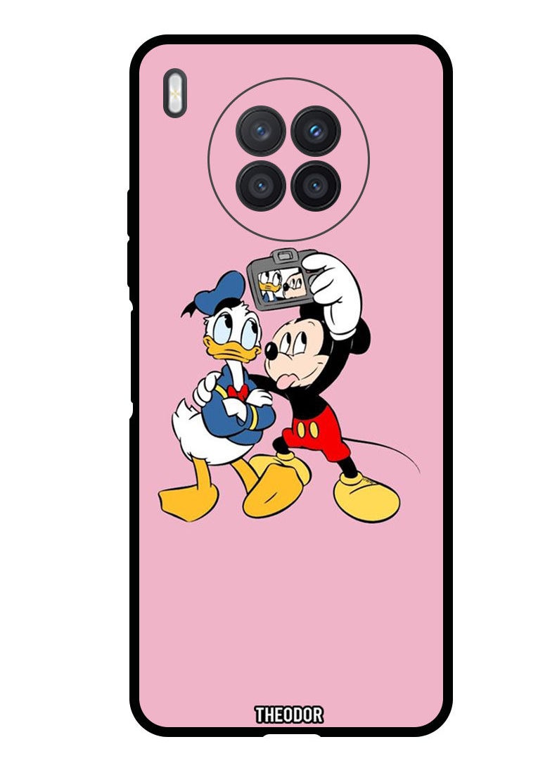 Theodor Protective Case Cover For HUAWEI NOVA 8I Mickey Donald selfie  - Image 1