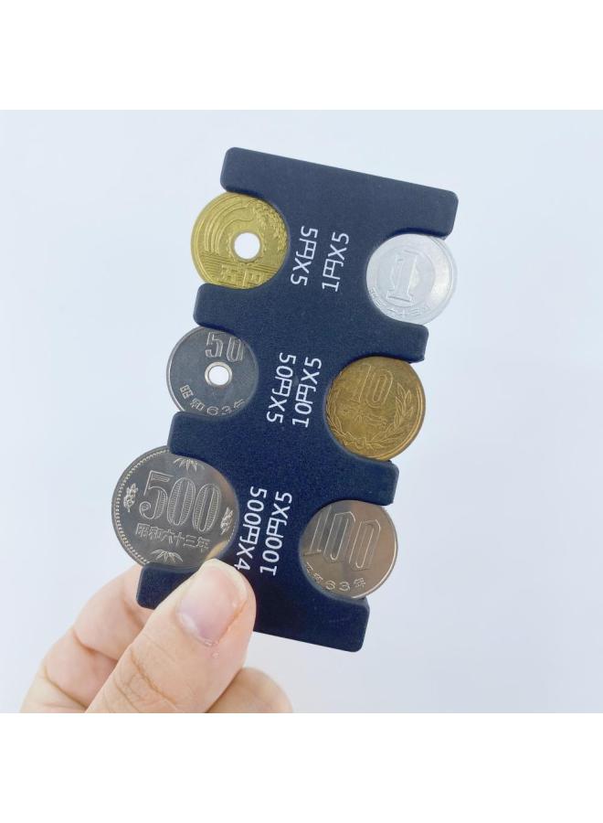 Spot Hot Coin Clip Plastic Coin Sorted Coin Purse Portable Wallet Coin Storage Wallet
