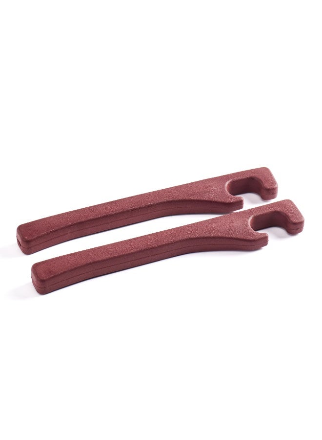 Bukela Super Flexible Car Seat Gap Filler – Durable Car Organizer – Universal Car Side Seat Gap Filler – Red - Image 2