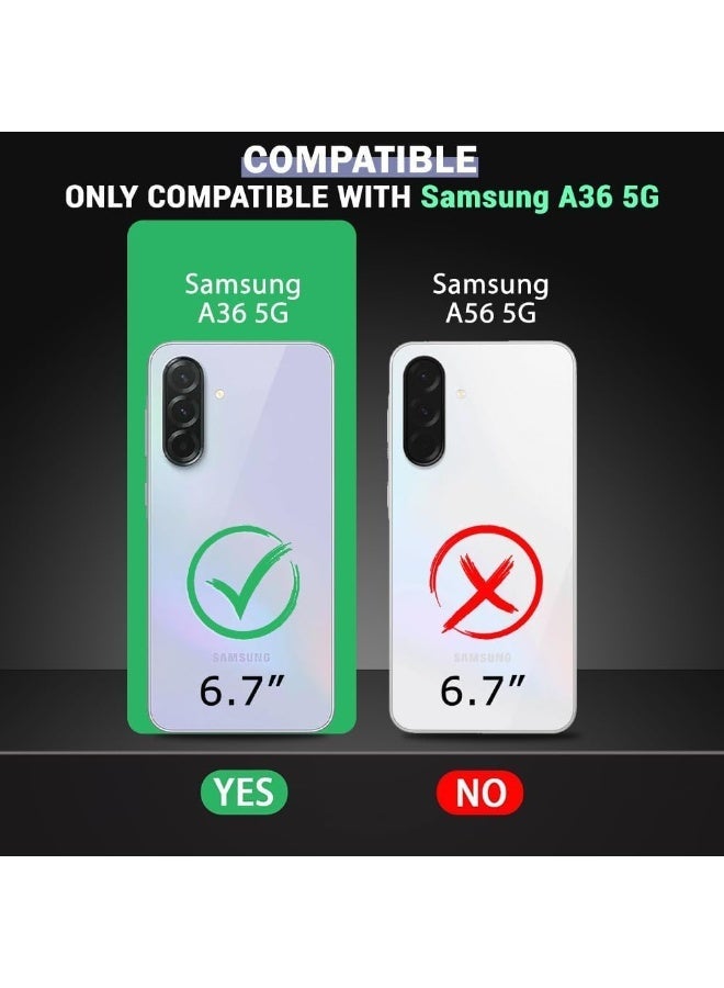موز Back Cover for Samsung Galaxy A36 5G Transparent Mobile Back Case Shock Proof Design Camera Edges Protection Crystal Clear Phone Case Silicon Soft TPU and Flexible (Samsung Galaxy A36 5G) - Image 3