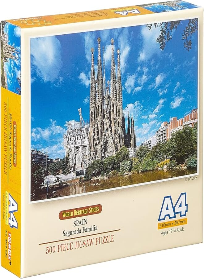 Tomax Sagrada familia, spain mini 500pcs puzzle