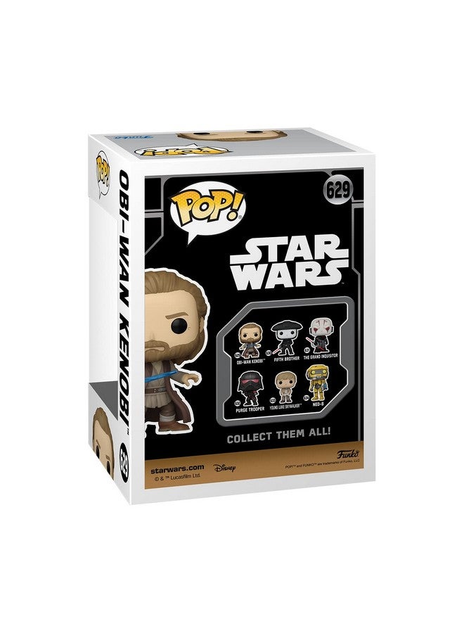 Funko POP! Vinyl: OBI-Wan Kenobi Battle Pose - Jasper - Star Wars - Collectable Vinyl Figure - Gift Idea - Official Merchandise - for Kids & Adults - TV Fans - Model Figure for Collectors and Display - Image 3