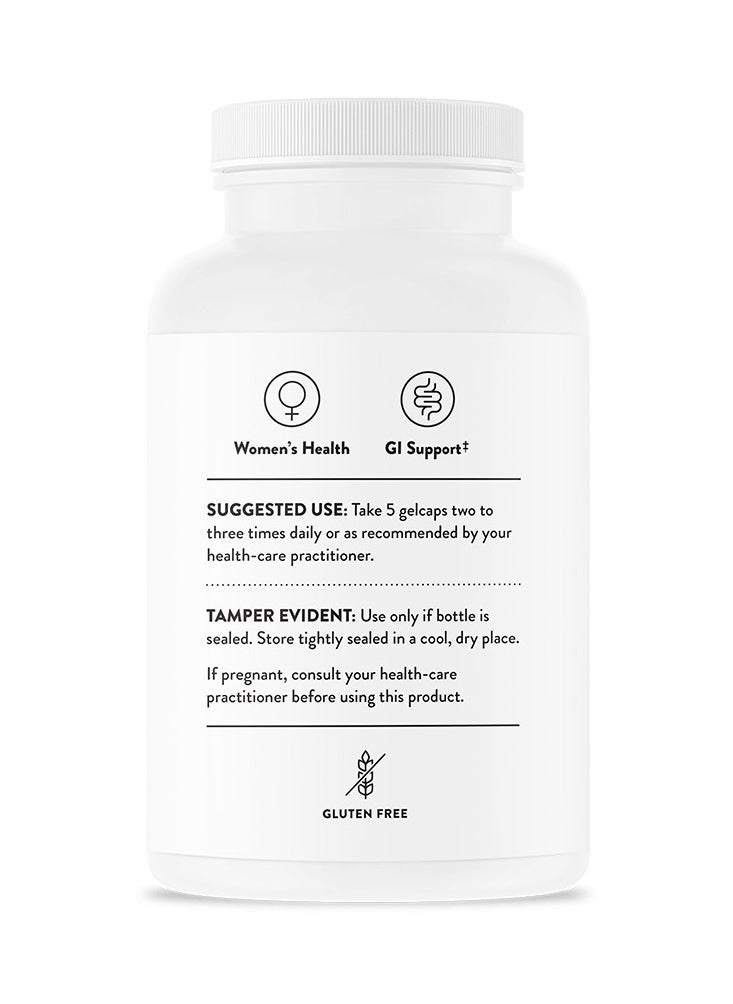 Thorne - Undecylenic Acid Dietary Supplement 250 Gelcaps - Image 1