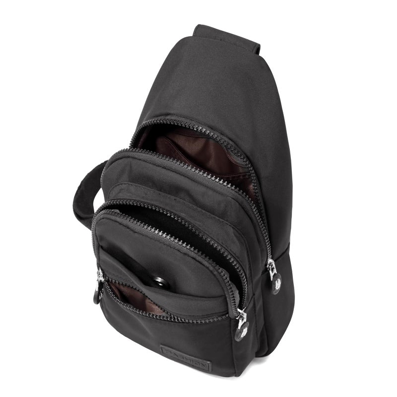 Evancary Small Sling Bag For Women  Sling Backpack Chest Daypack Crossbody Bag For Travel Sports Running Hiking - Image 3