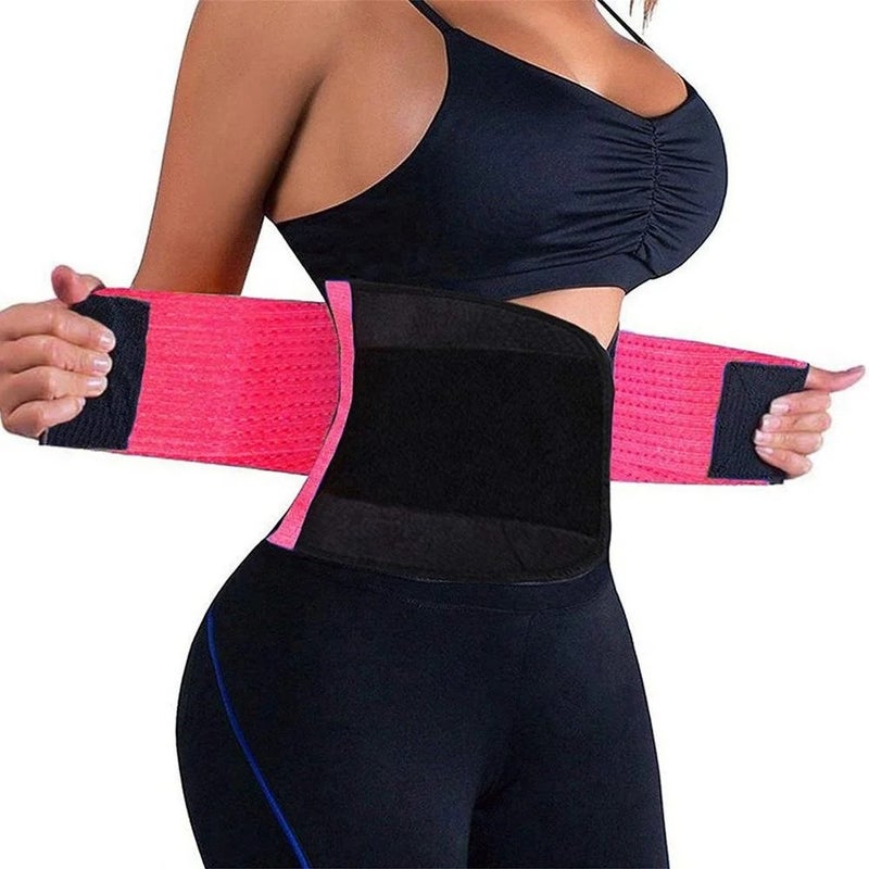 Bluejw Low MOQ Waist Trainer for Women - Latex Sauna Belt Sweat Trimmer - Exercise Slimming Waist Support - Private Label Waist Trimmers - Image 1