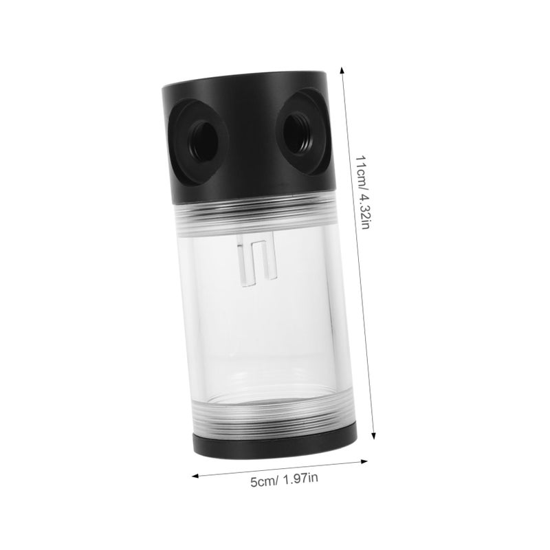 Transparent Water Cooling Reservoir Tank with Stopper Easy Installation for PC - Image 3