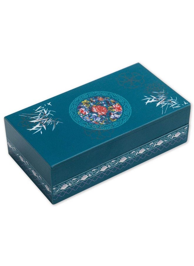 Bits and Pieces Bits and Pieces - Bamboo-zler Secret Puzzle Box - Wooden Money Box Brainteaser - 8 Step Solution Brain Game  - Image 1