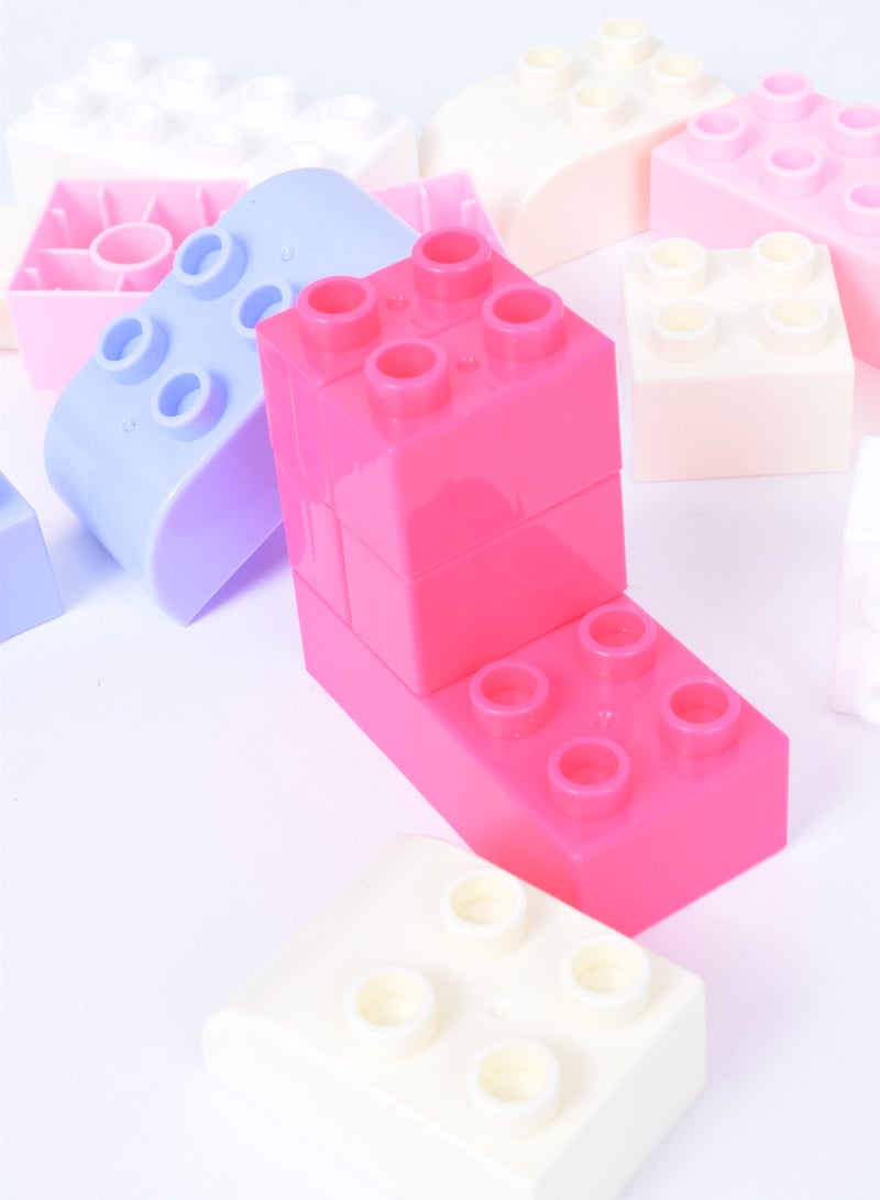 160pcs Soft Rubber Large Building Blocks for Kids - Image 3