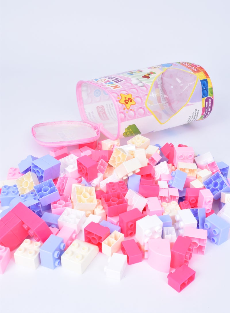 160pcs Soft Rubber Large Building Blocks for Kids - Image 4