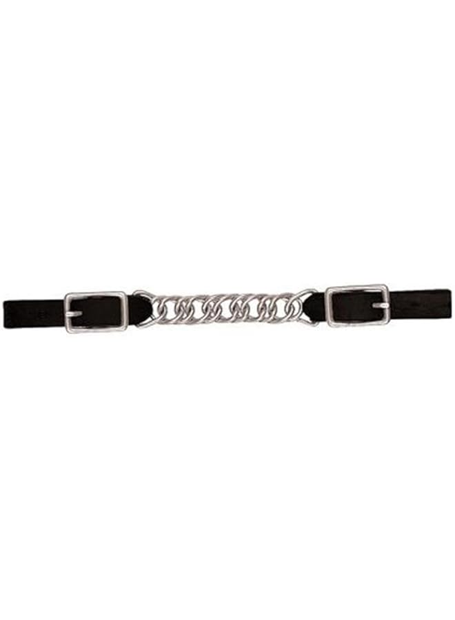 Brahma Webb 4 1/2 Inch Flat Link Chain Curb Strap