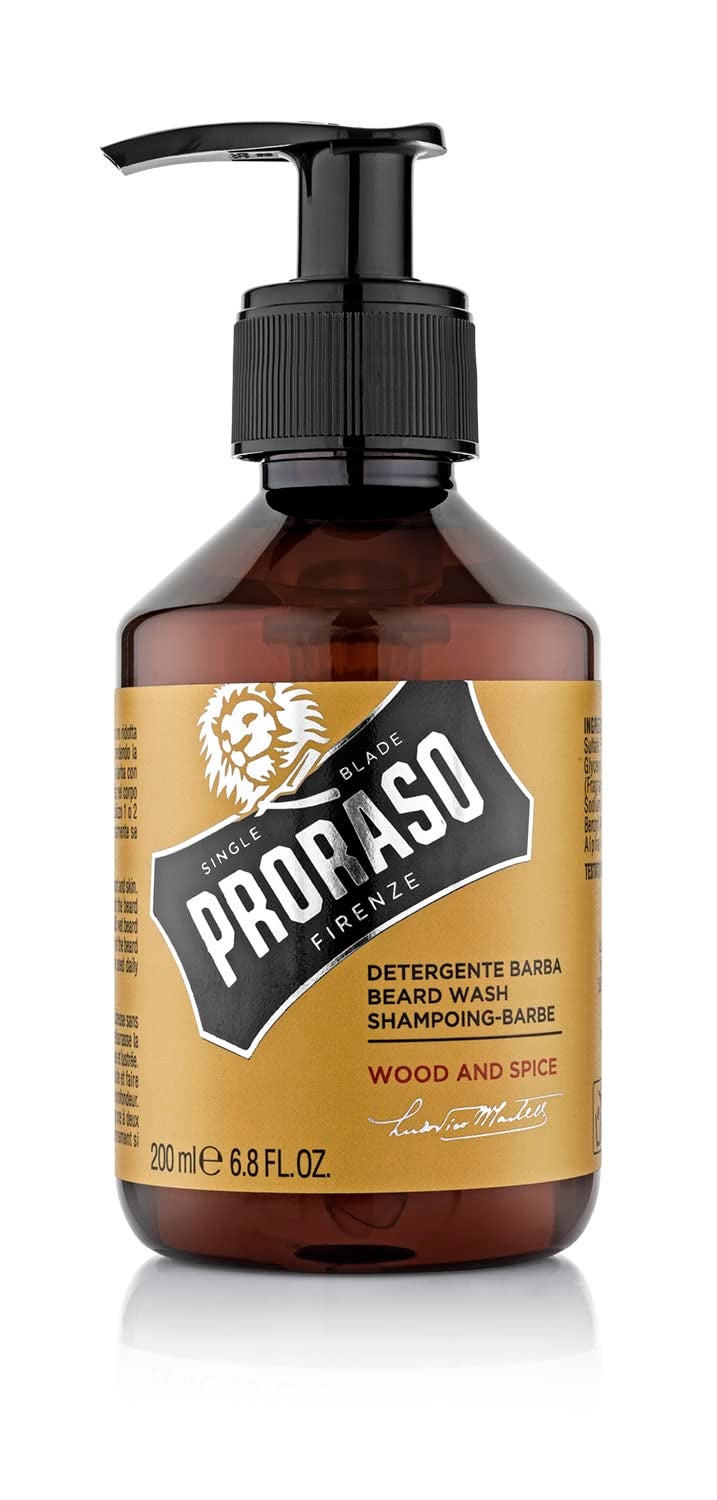 Proraso Beard Wash Wood and Spice 68 Fl Oz